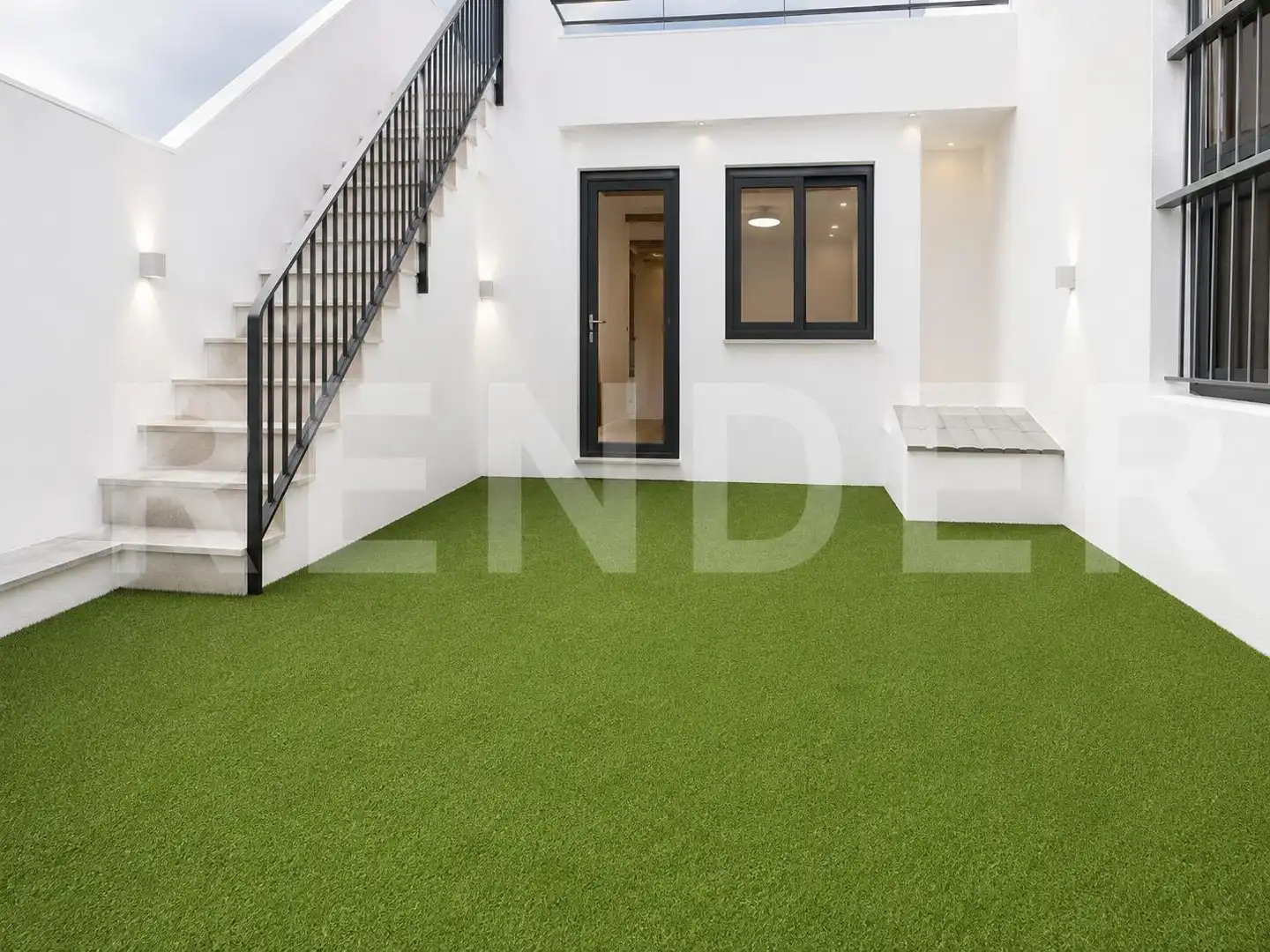 Wohnung zum Verkauf in Terrassa mit Klimaanlage, Privatgarten und Terrasse