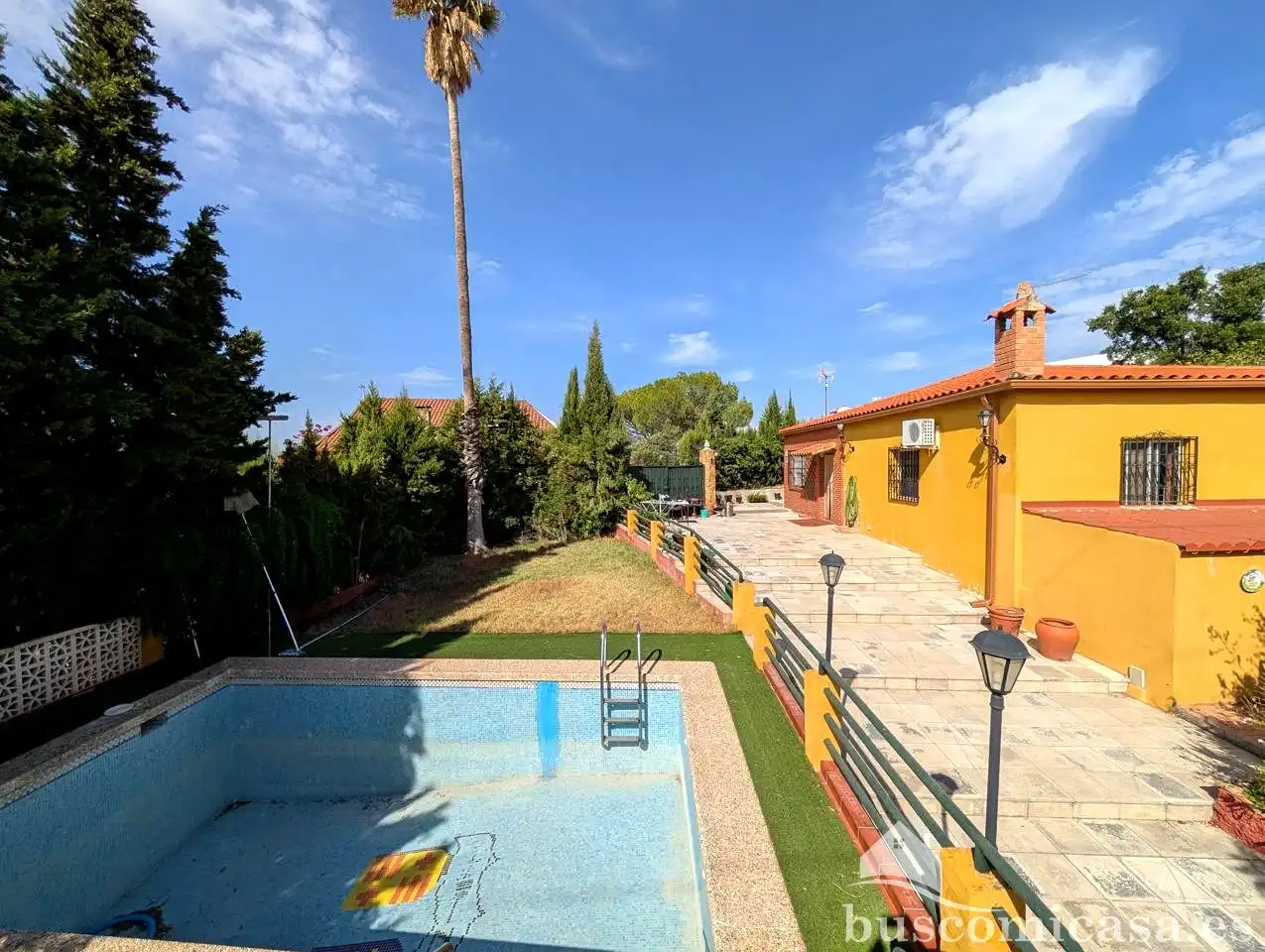 Jardí de Finca rústica en venda en Linares amb Aire condicionat, Jardí privat i Terrassa