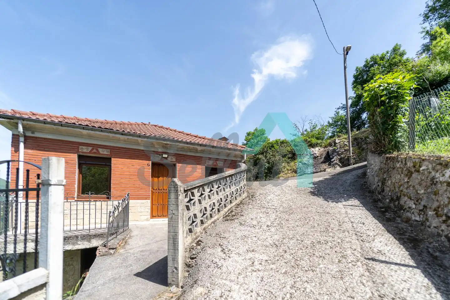 Vista exterior de Casa o chalet en venta en Laviana con Jardín privado, Parquet y Terraza