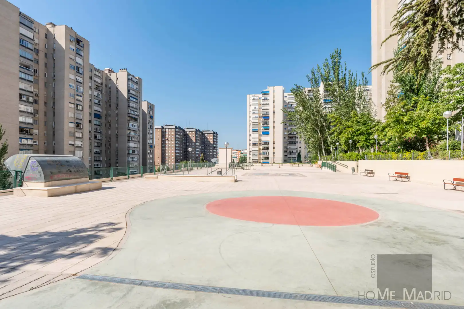 Exterior view of Flat for rent in Madrid  with Air Conditioner, Heating and Terrace