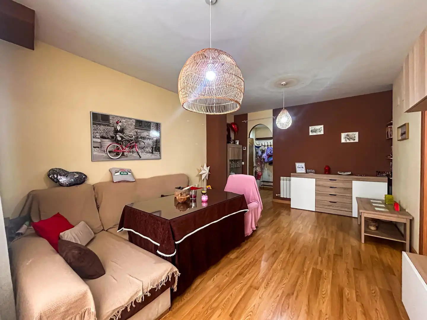Sala de estar de Piso en venta en Churriana de la Vega con Calefacción