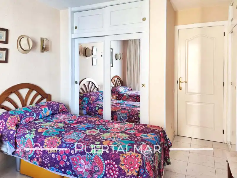 Schlafzimmer von Wohnung zur Miete in Alicante / Alacant mit Möbliert