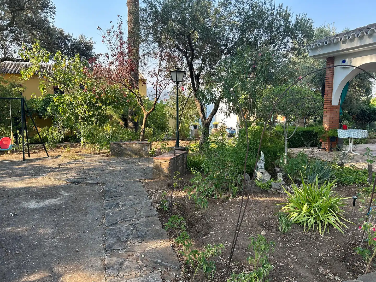 Garden of Country homes for sale in Ronda  with Air Conditioner, Private garden and Furnished