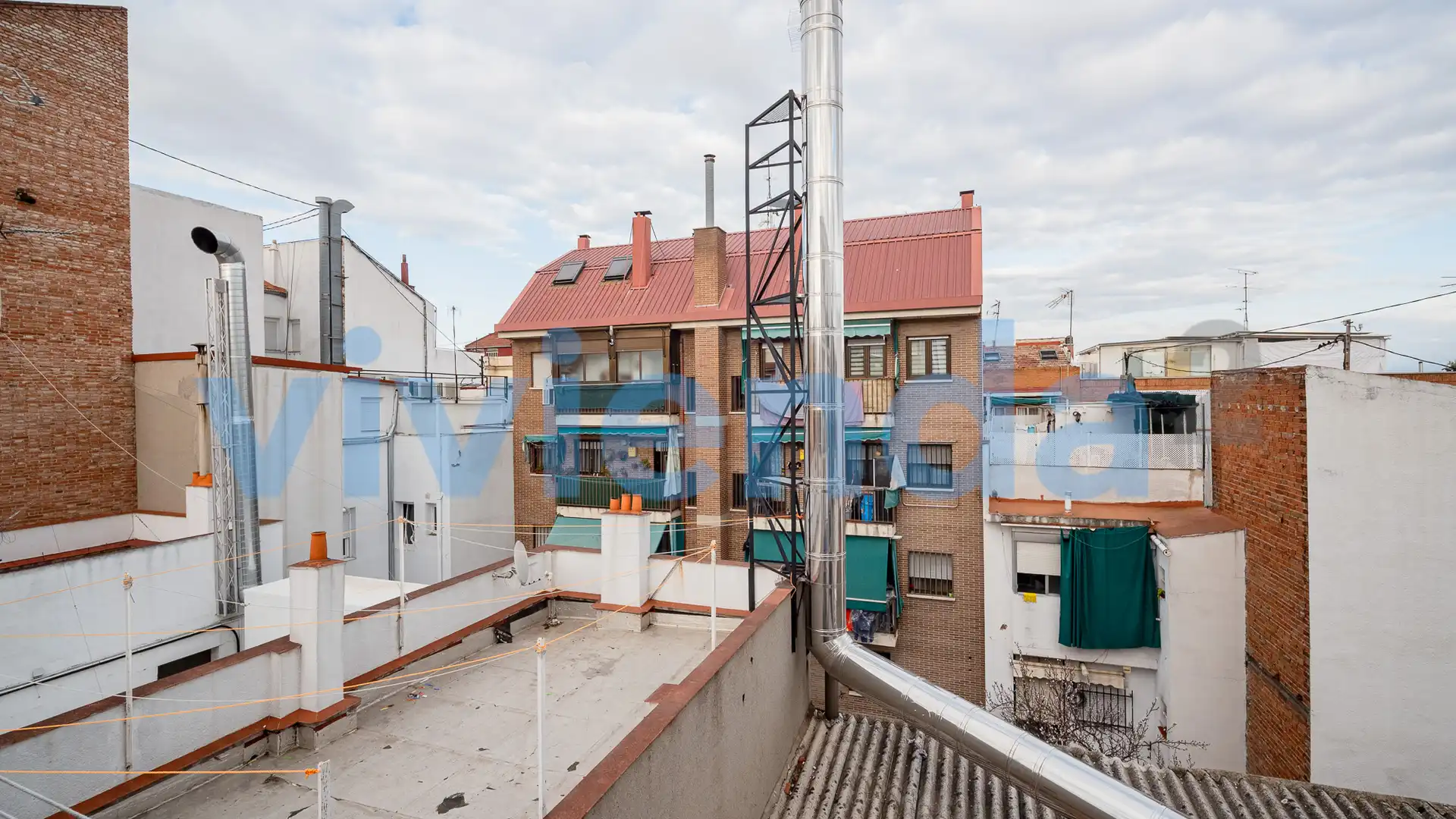 Terrace of Flat for sale in  Madrid Capital  with Balcony