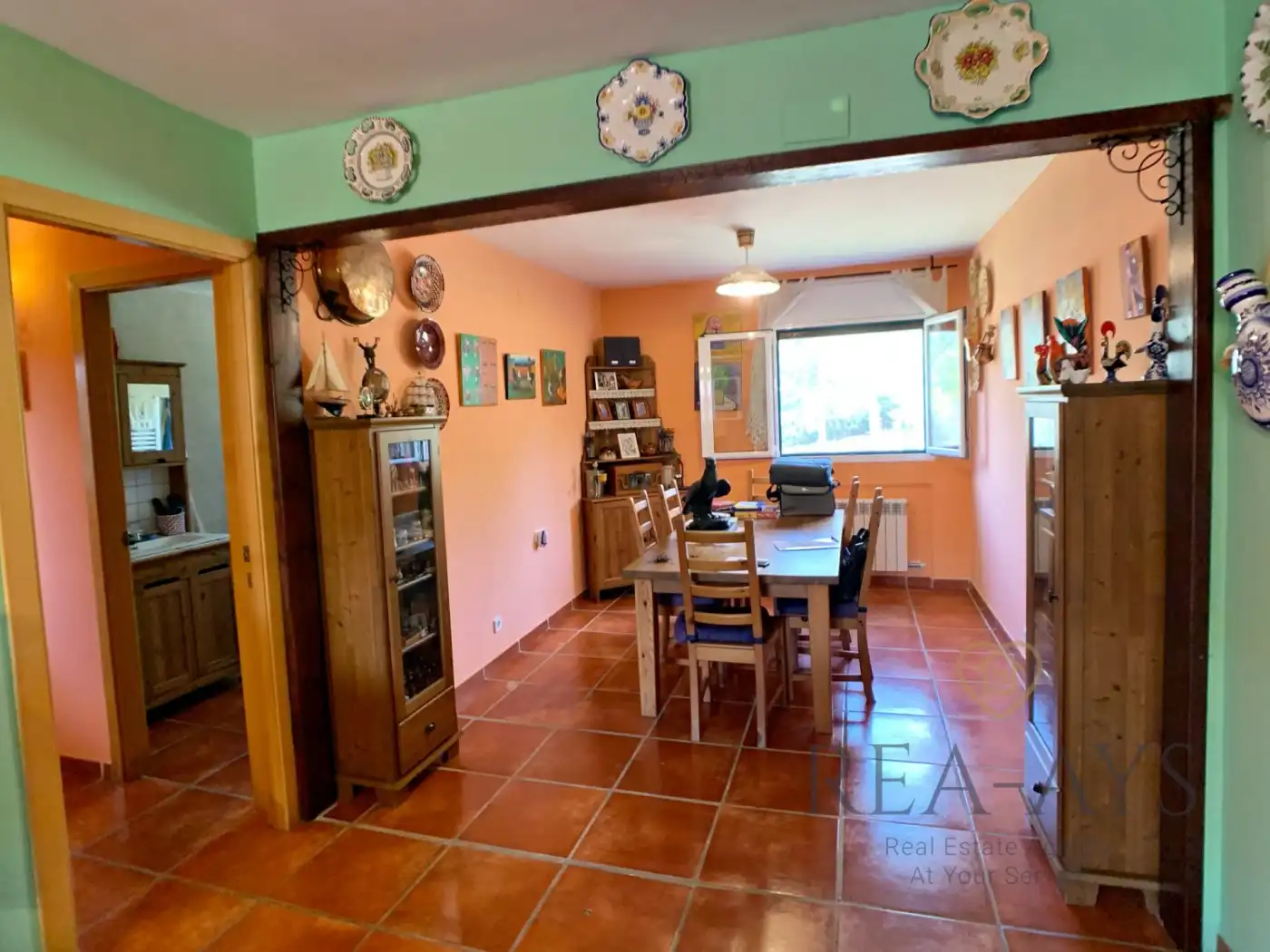 Menjador de Casa o xalet en venda en Olesa de Bonesvalls amb Jardí privat, Terrassa i Traster