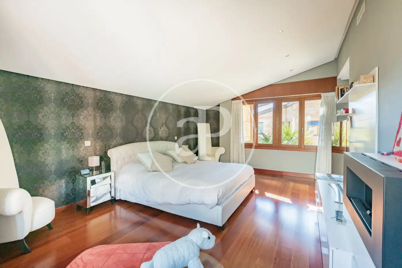 Habitación de Casa o chalet en venta en Madrid con Aire acondicionado, Calefacción y Jardín privado