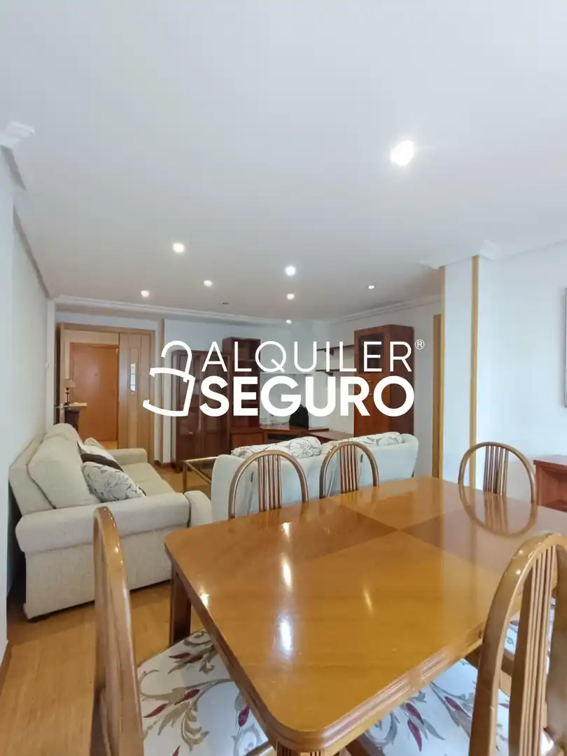 Sala de estar de Piso de alquiler en Getafe con Calefacción, Terraza y Amueblado