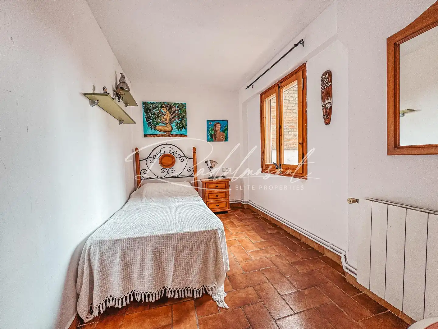 Dormitori de Casa o xalet en venda en El Pla de Santa Maria amb Calefacció i Terrassa