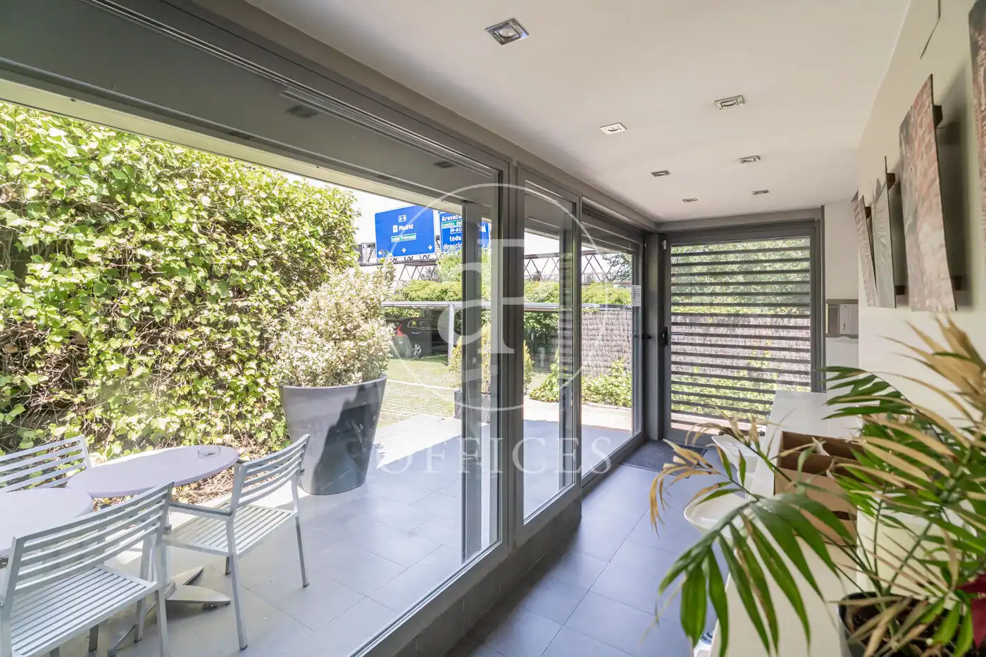 Terrace of Office for rent in Madrid  with Air Conditioner
