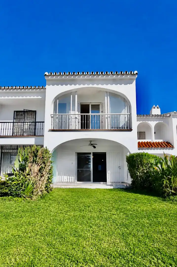 Exterior view of Detached homes for sale in Mijas  with Air Conditioner, Private garden and Terrace