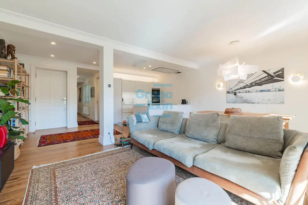 Sala de estar de Piso en venta en Donostia - San Sebastián  con Aire acondicionado, Calefacción y Balcón