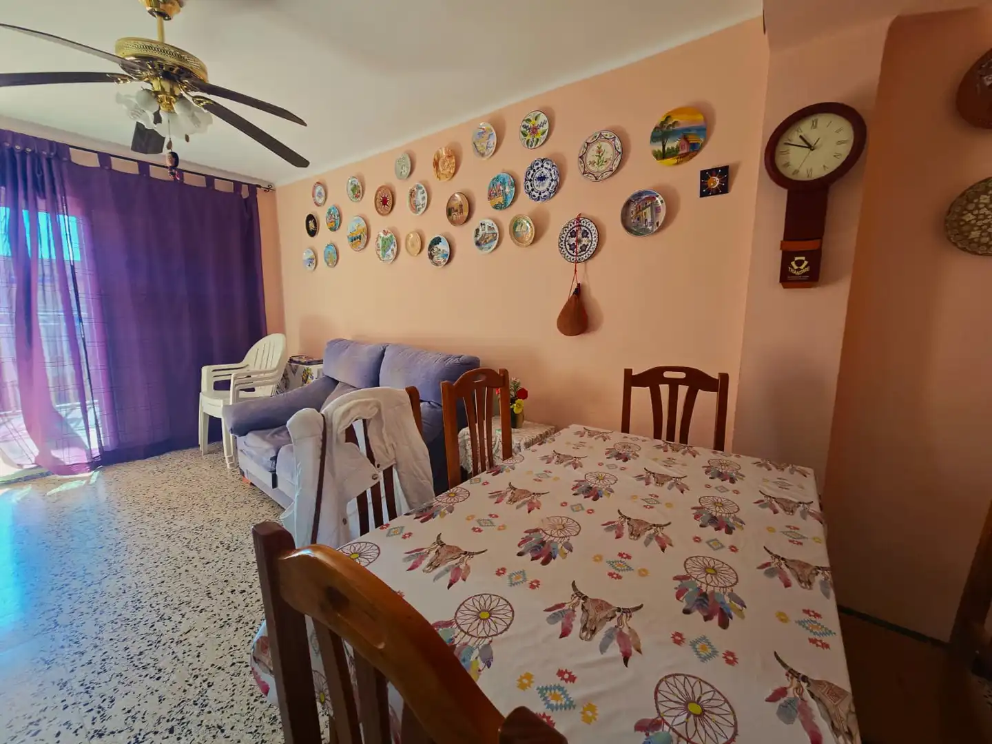 Dining room of Flat for sale in Cambrils  with Air Conditioner, Furnished and Oven