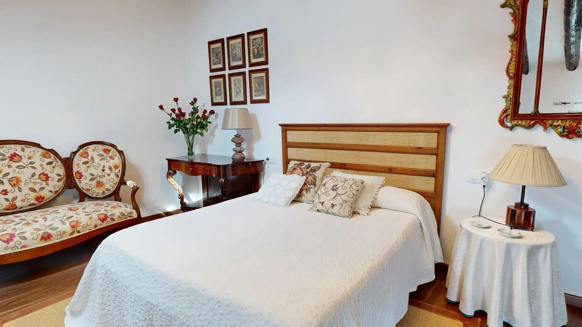 Habitación de Casa o chalet en venta en Magallón con Jardín privado, Terraza y Amueblado