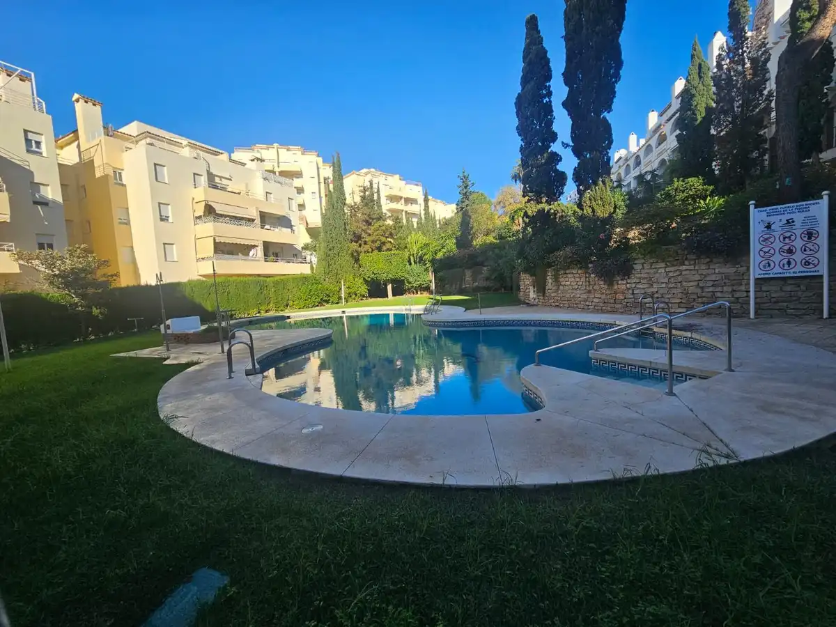 Swimming pool of Ground floor for sale in Mijas  with Air Conditioner, Heating and Terrace