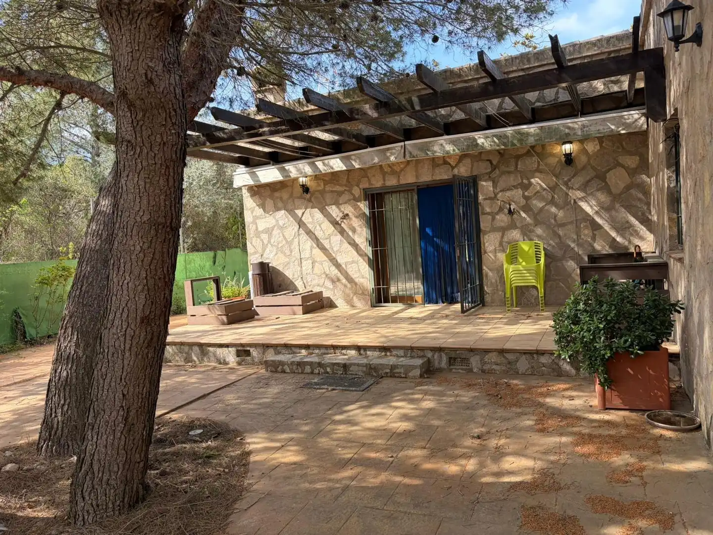 Terraza de Casa o chalet en venta en La Vall de Gallinera con Aire acondicionado, Jardín privado y Trastero