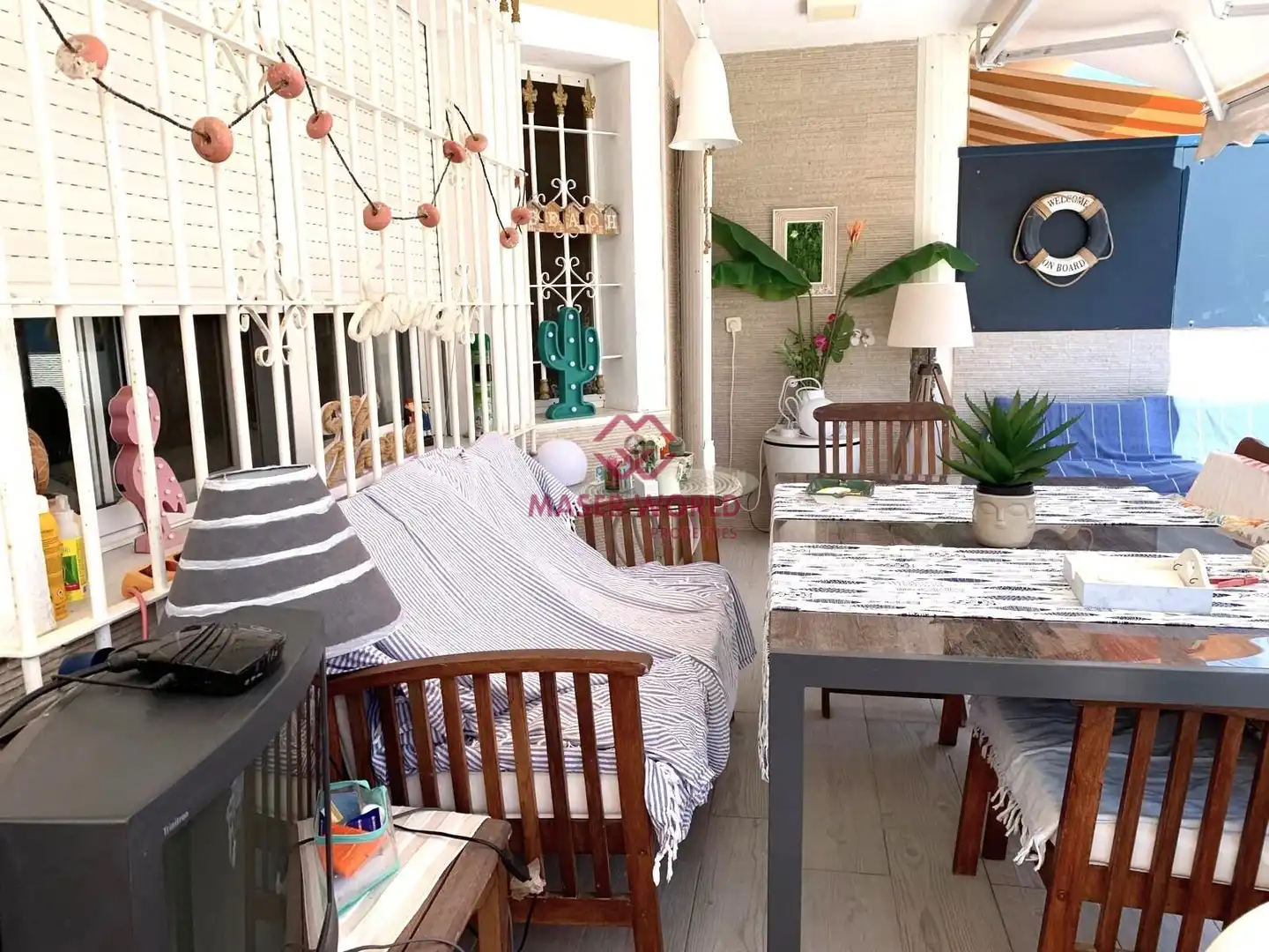 Terraza de Dúplex en venta en Mazarrón con Aire acondicionado, Terraza y Piscina