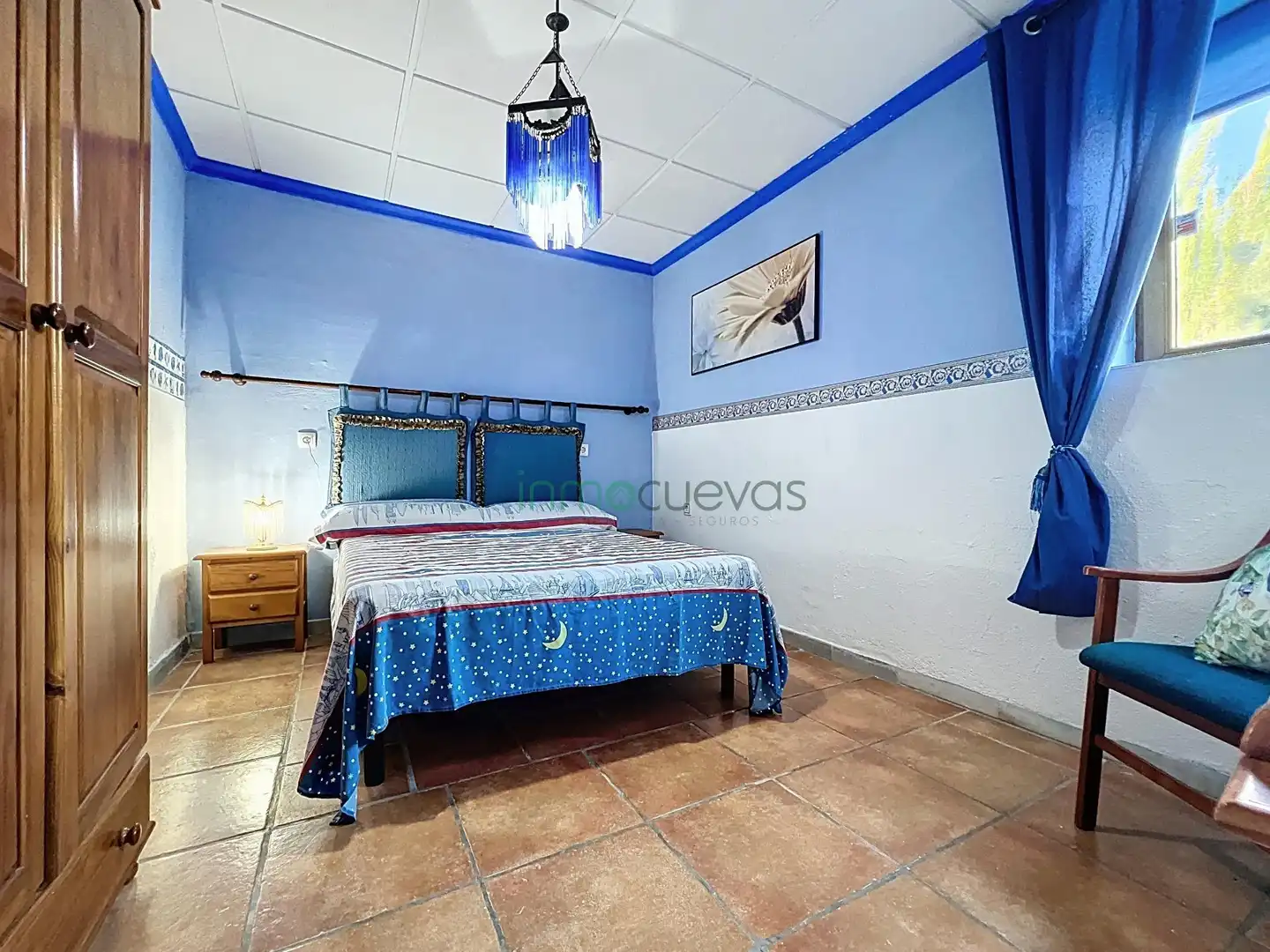 Bedroom of Country homes for rent in Vera  with Heating, Private garden and Terrace