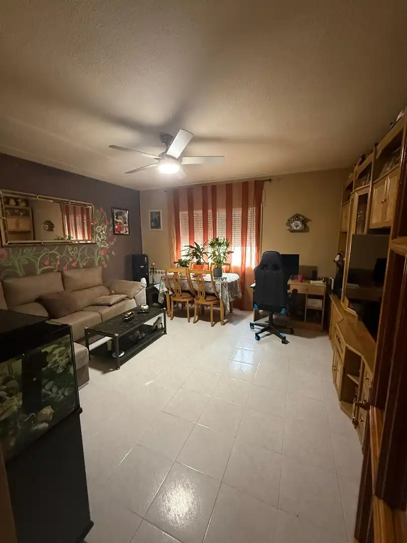 Sala de estar de Casa o chalet en venta en Añover de Tajo con Aire acondicionado y Jardín privado