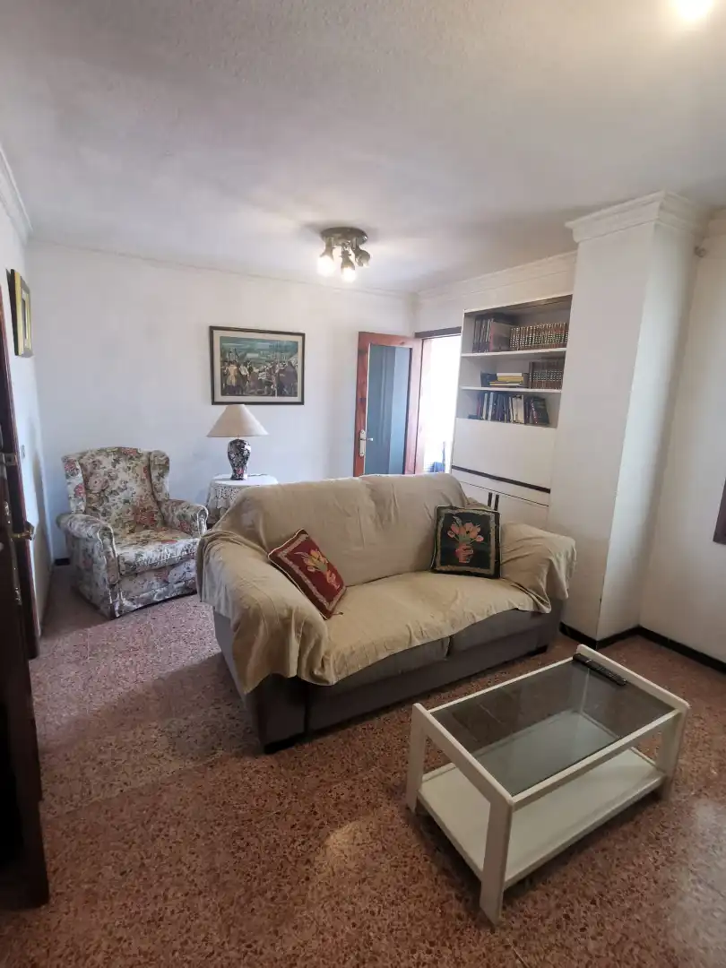 Sala d'estar de Apartament de lloguer en Santa Cruz de Tenerife amb Moblat, Forn i Rentadora