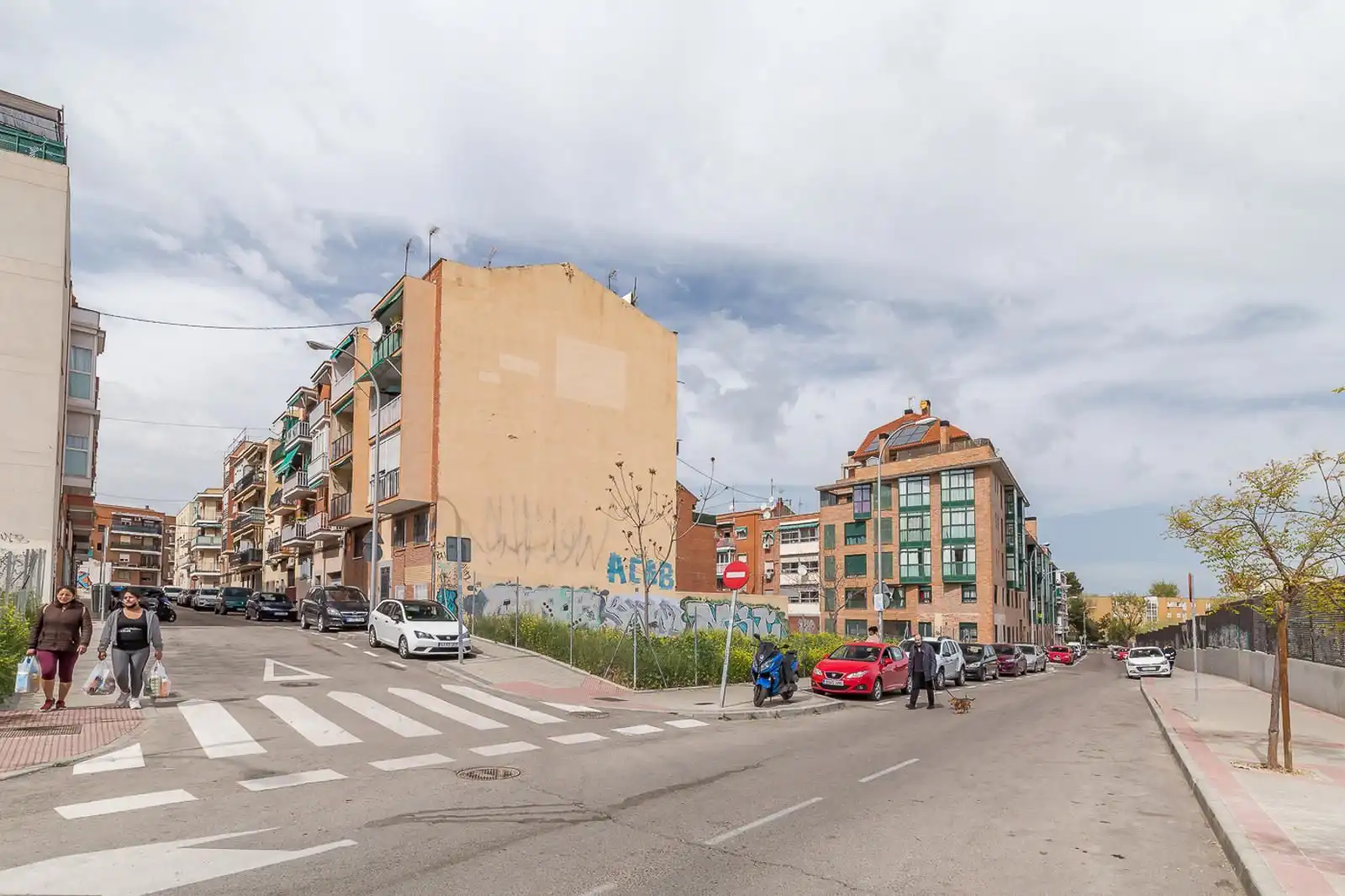 Vista exterior de Pis en venda en  Madrid Capital amb Aire condicionat
