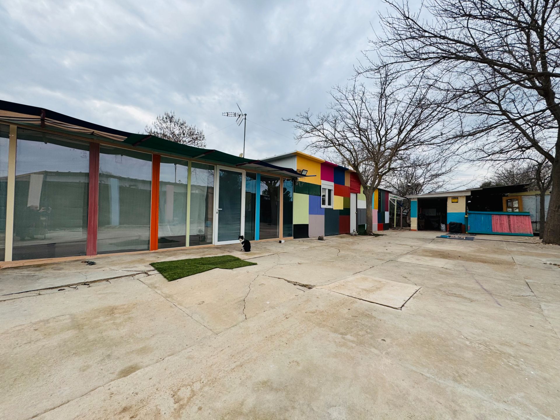 Exterior view of House or chalet for sale in  Zaragoza Capital  with Heating, Private garden and Storage room