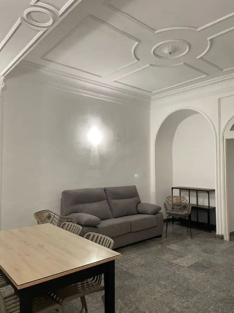 Sala de estar de Piso de alquiler en Valencia con Amueblado