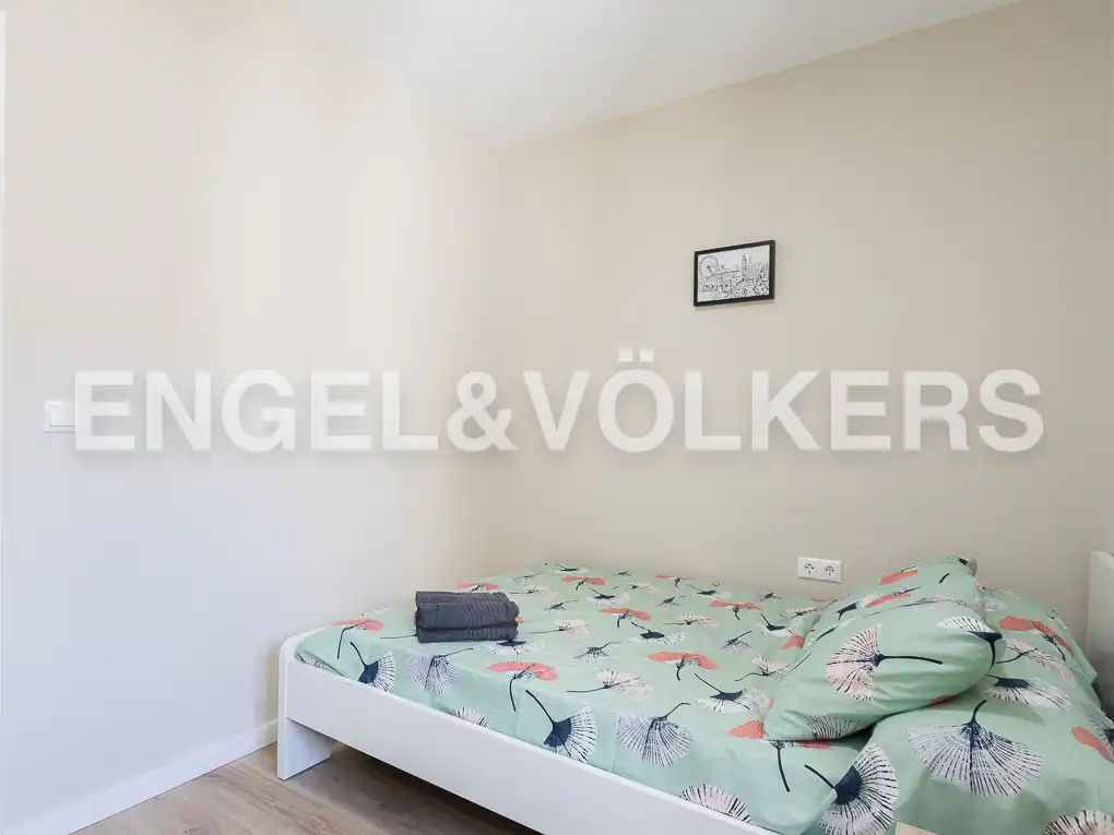 Bedroom of Flat for rent in Valencia  with Air Conditioner, Heating and Parquet flooring