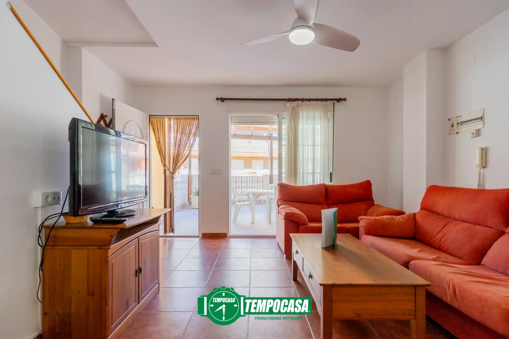 Living room of Houses for sale in Sueca  with Heating, Terrace and Storage room