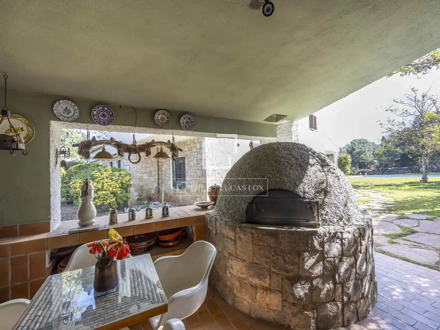 Terraza de Casa o chalet en venta en Godella con Aire acondicionado, Jardín privado y Terraza