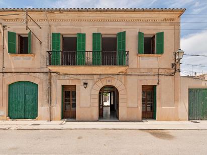 Exterior view of Single-family semi-detached for sale in Ses Salines  with Heating, Terrace and Storage room