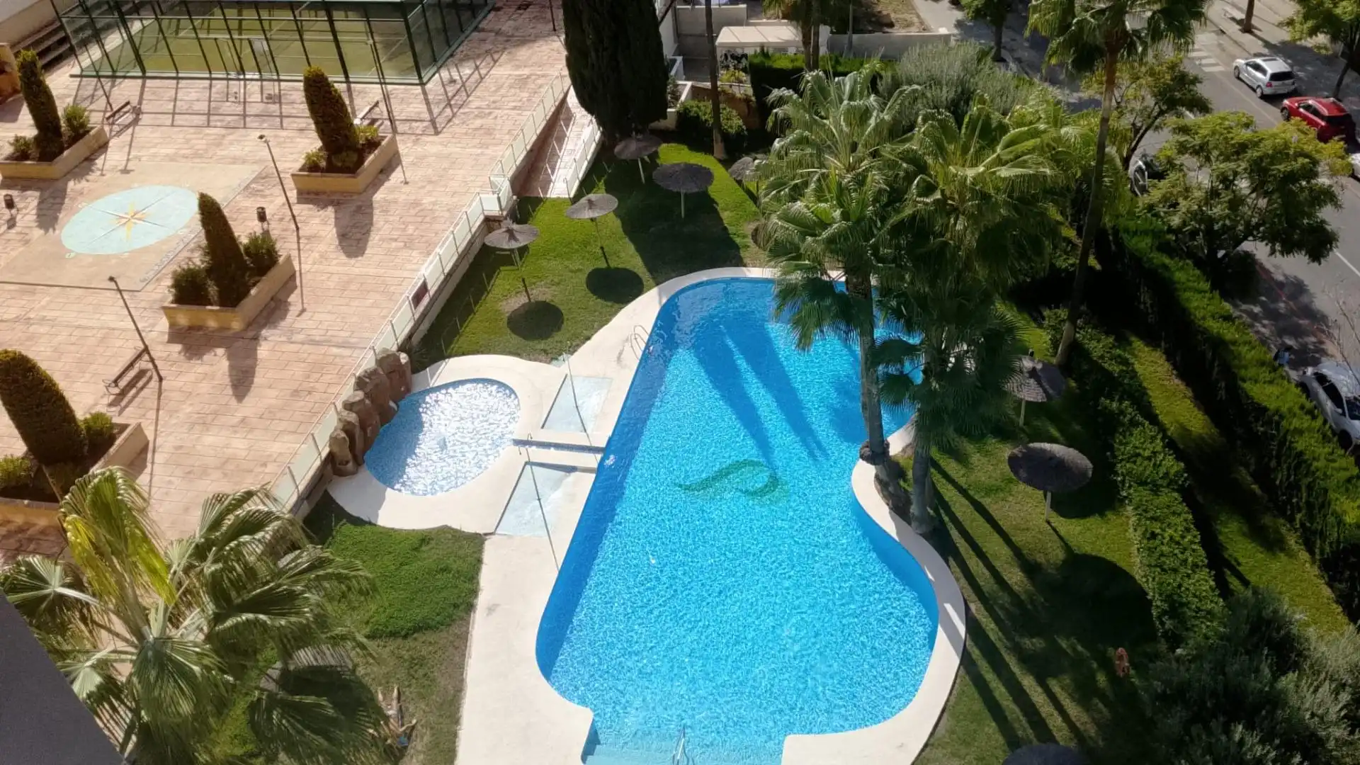 Swimming pool of Flat for sale in Finestrat  with Private garden and Community pool
