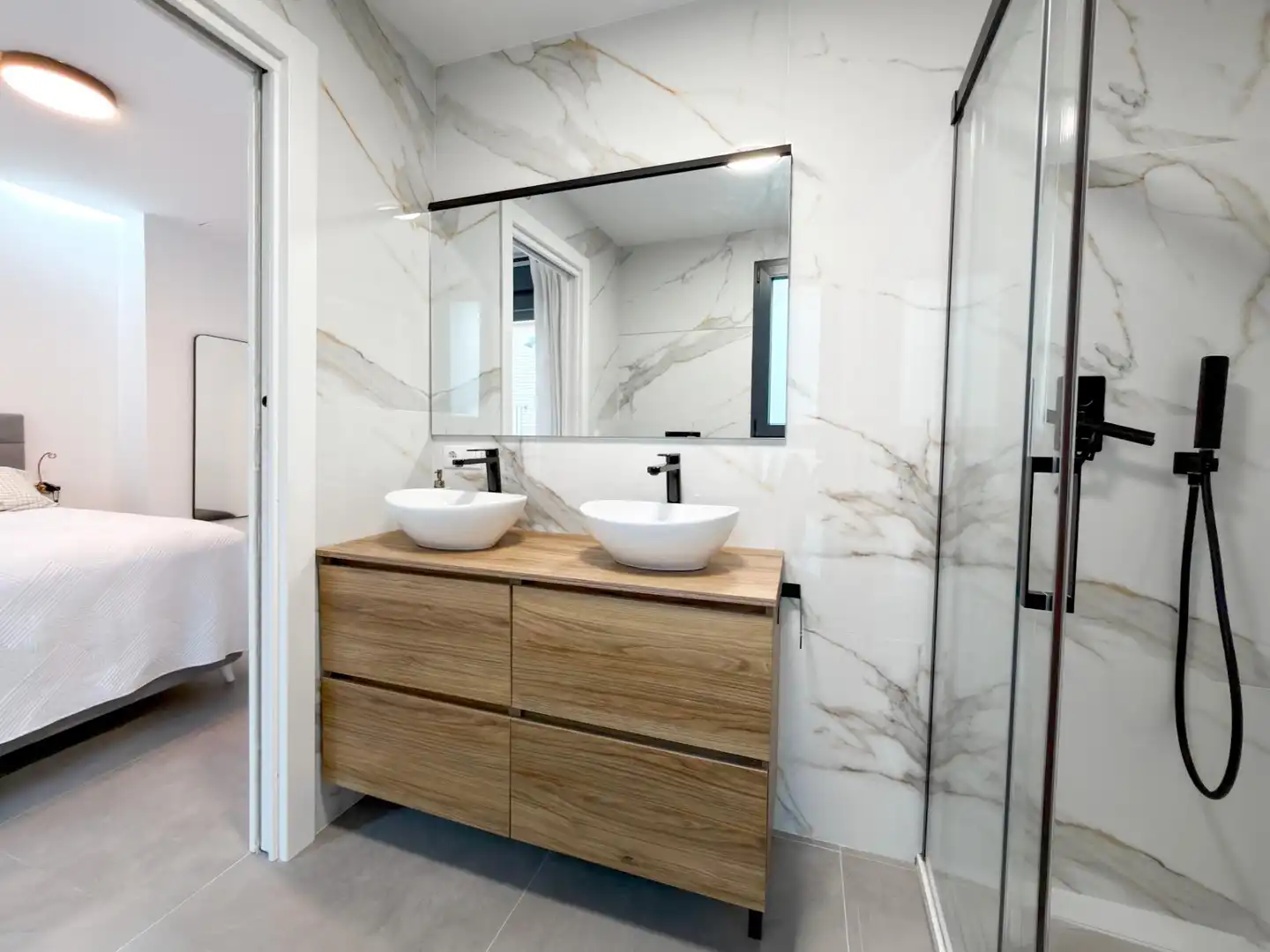 Baño de Casa o chalet de alquiler en Massamagrell con Aire acondicionado, Terraza y Amueblado