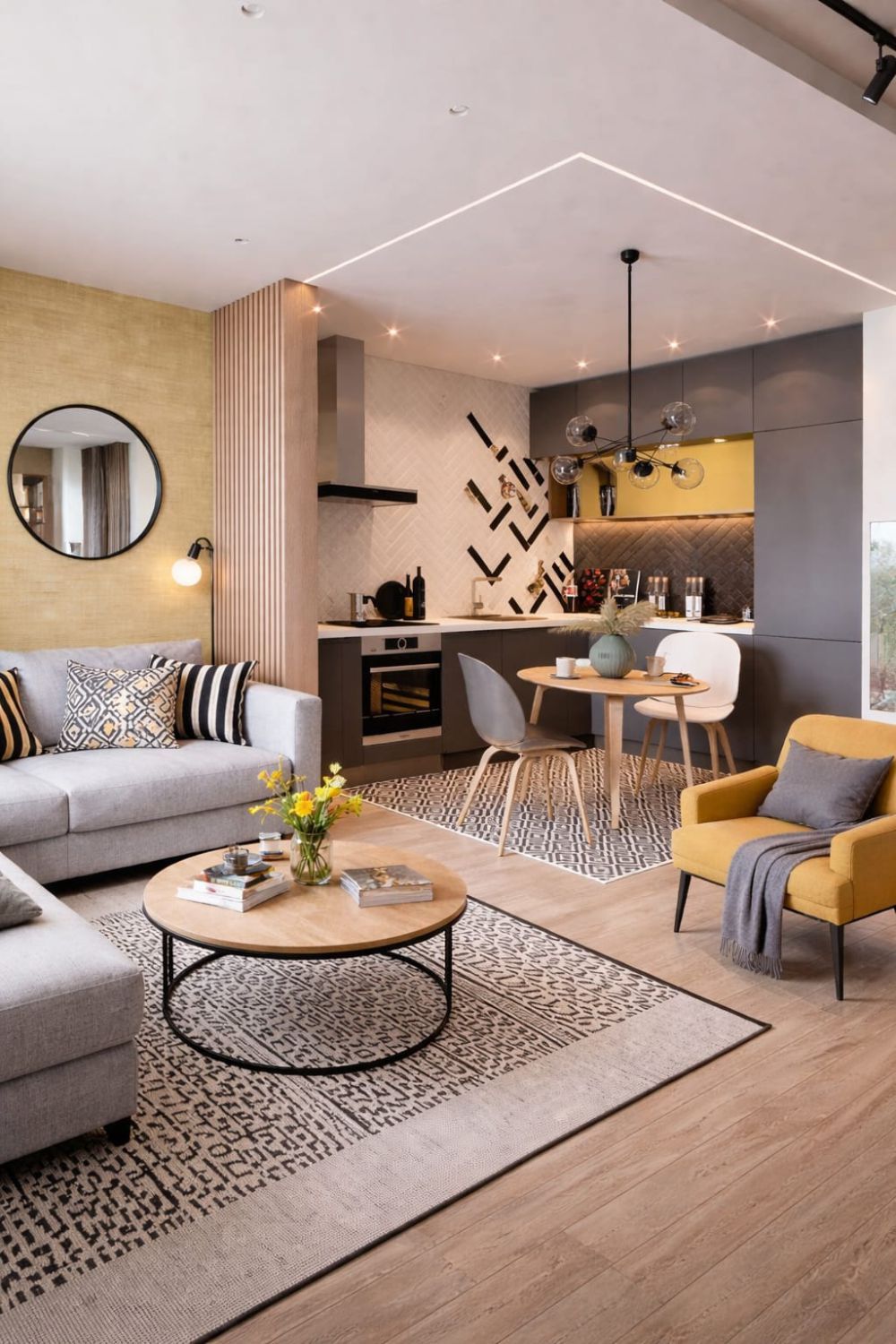 Wohnzimmer von Wohnung zum Verkauf in Santoña mit Heizung und Terrasse