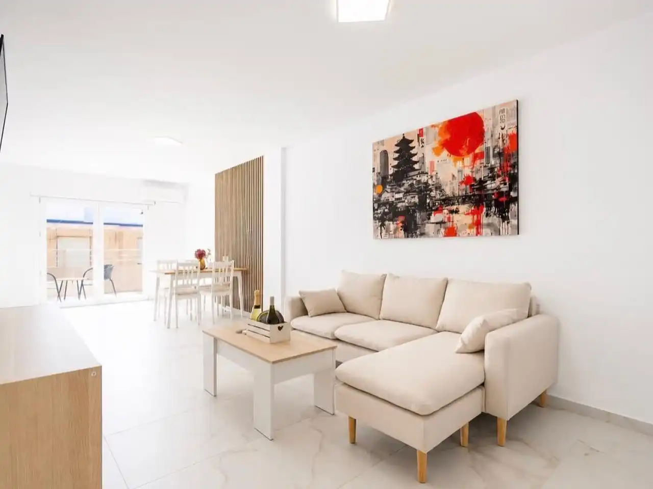 Sala d'estar de Àtic en venda en Torrevieja amb Aire condicionat, Calefacció i Terrassa