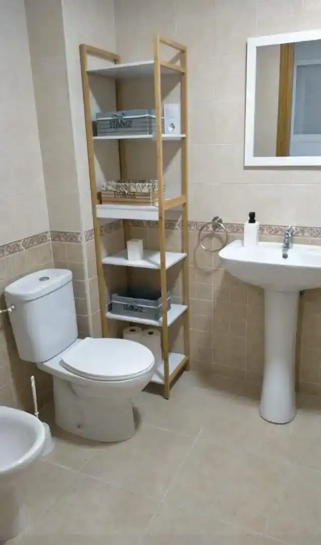 Baño de Apartamento en venta en Vera con Aire acondicionado, Piscina y Balcón