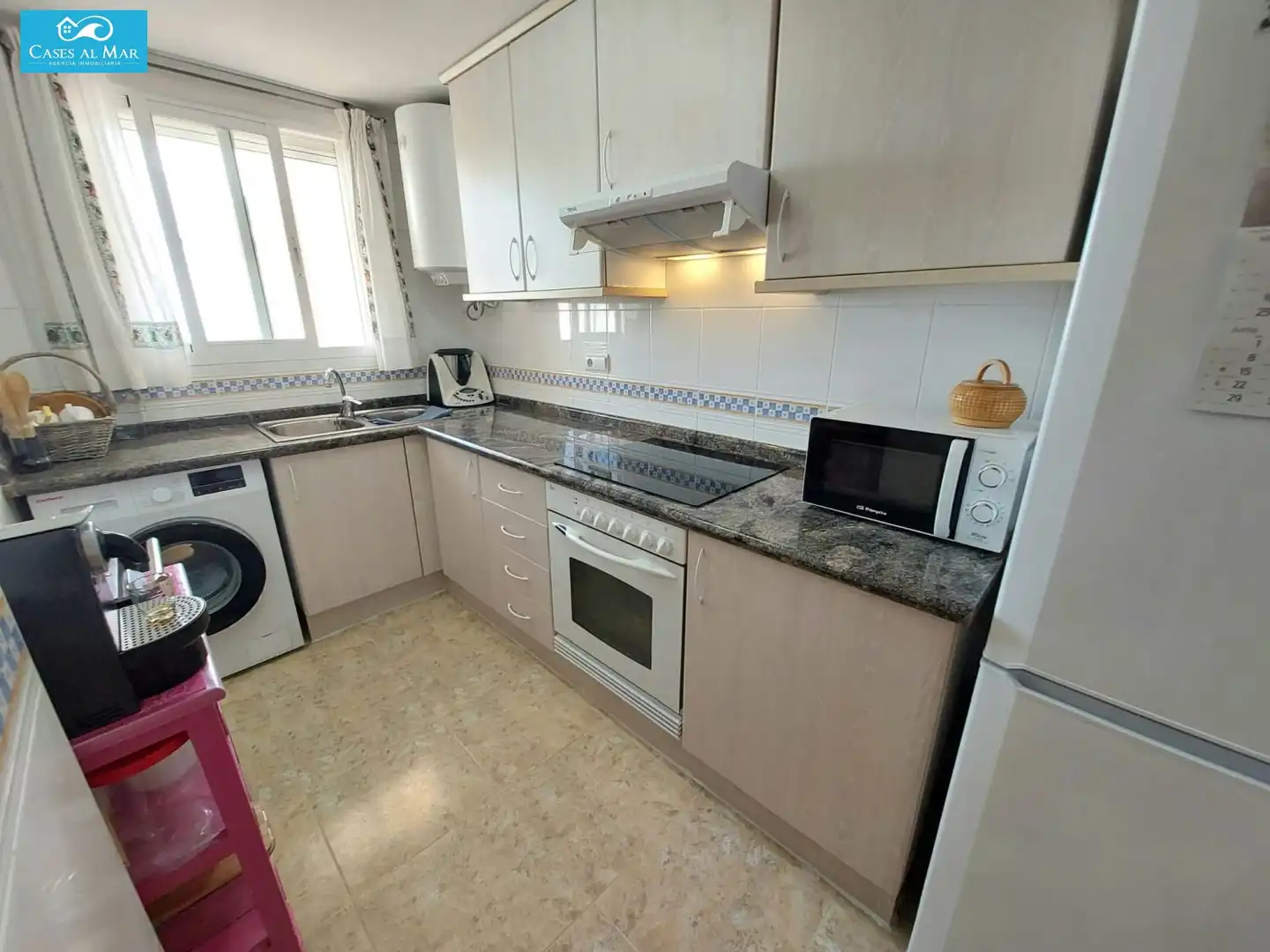 Cocina de Apartamento en venta en Oropesa del Mar / Orpesa con Aire acondicionado, Calefacción y Terraza