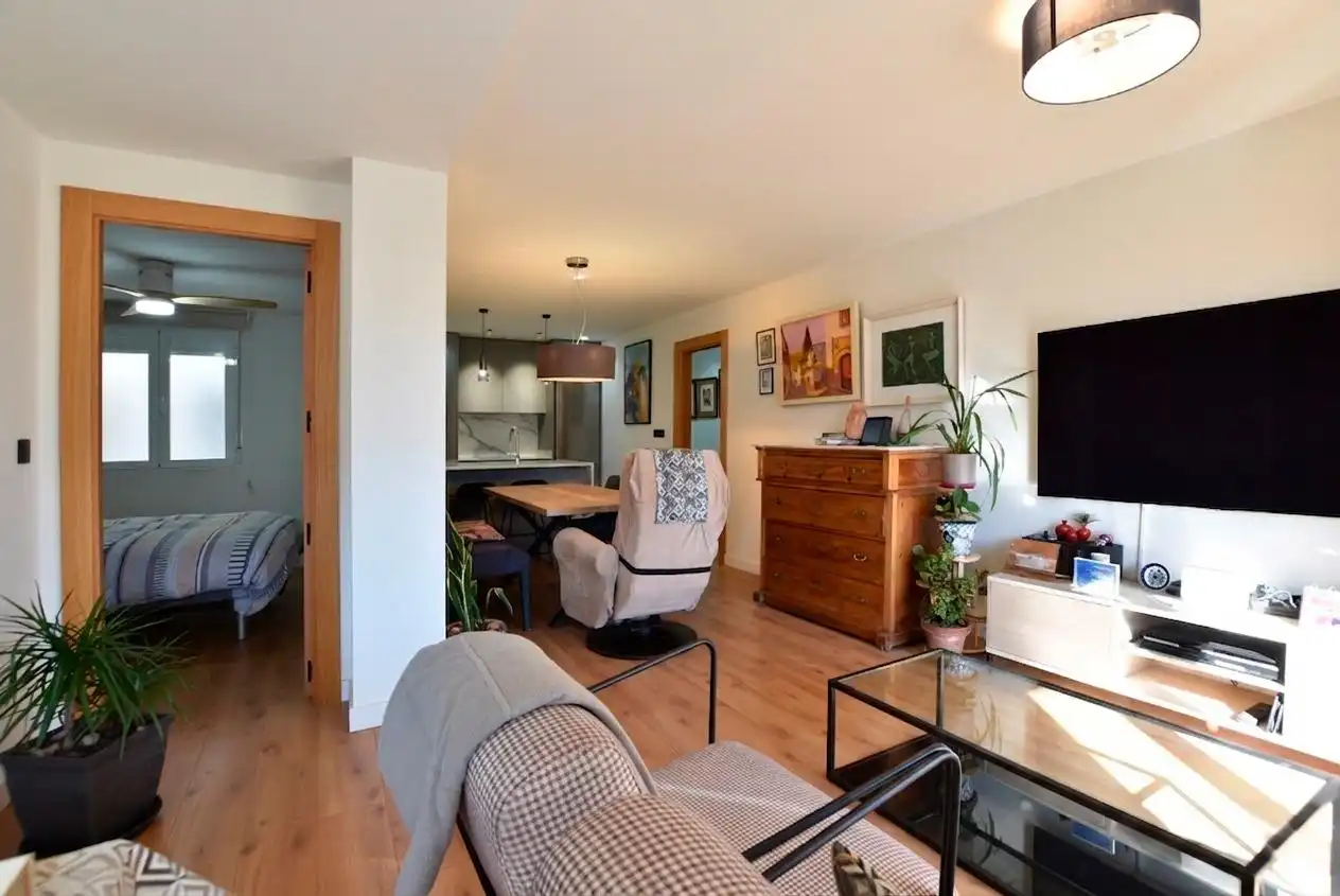 Wohnzimmer von Wohnung zur Miete in Granada mit Klimaanlage, Heizung und Terrasse