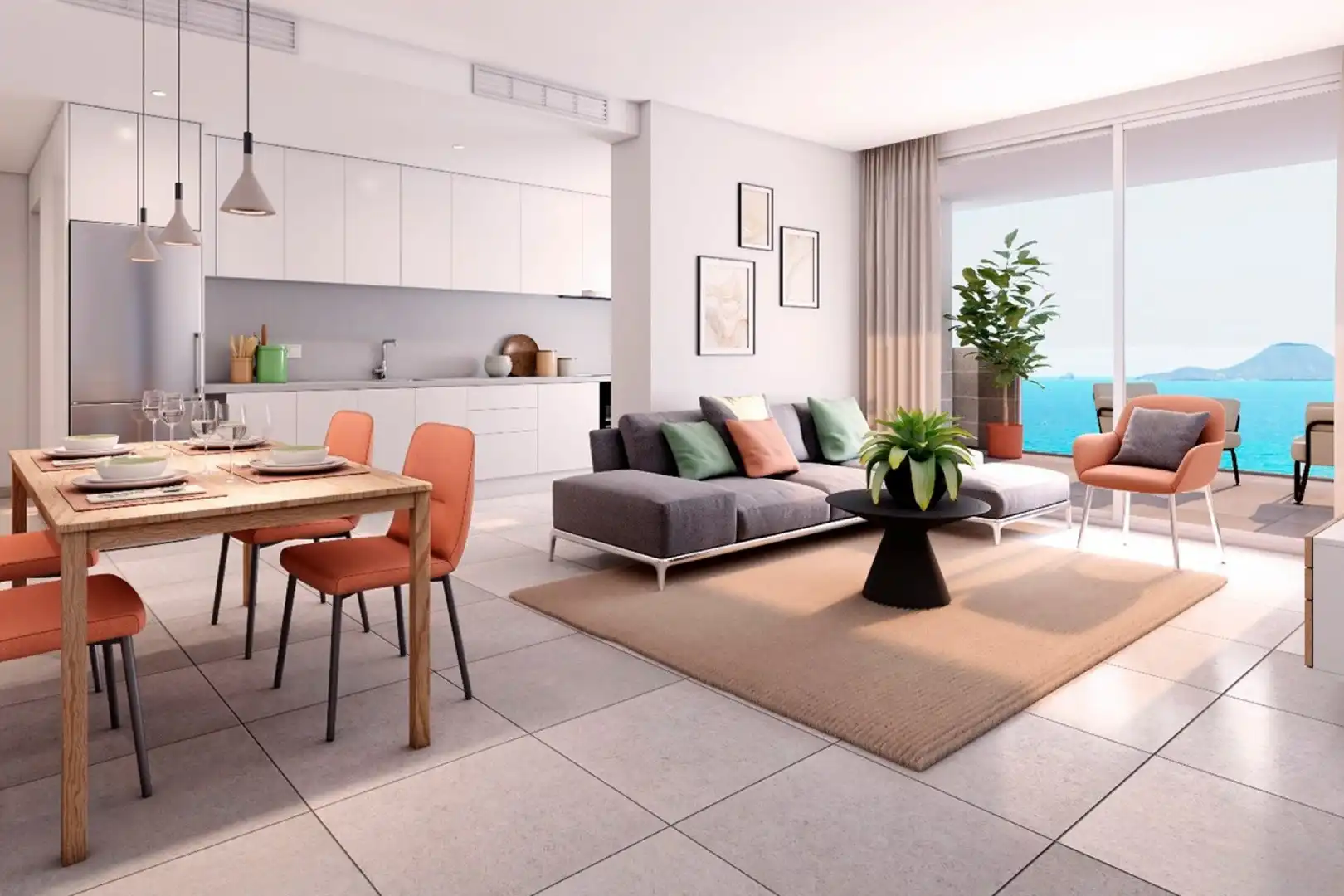 Living room of Flat for sale in Tomás Maestre