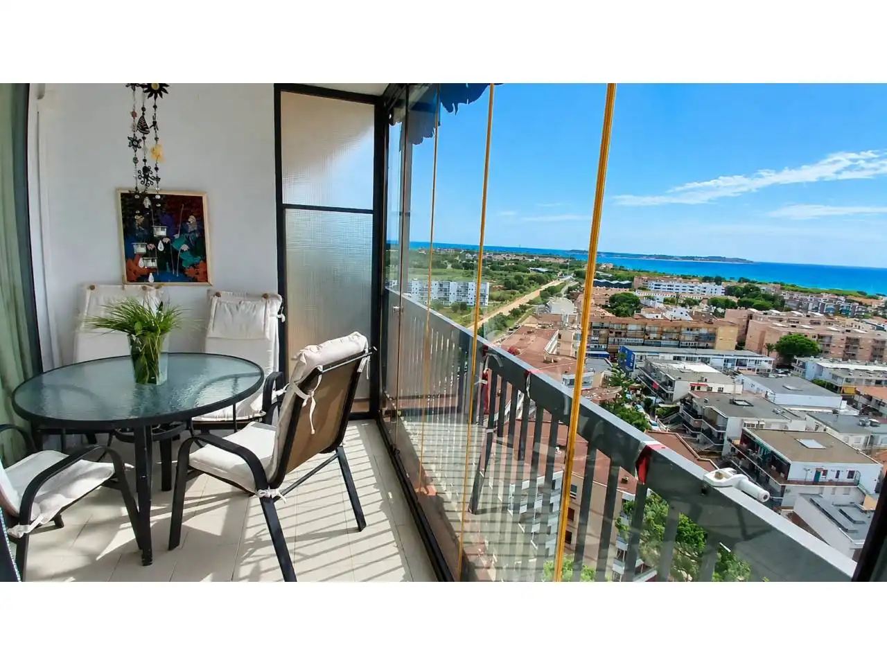Terrassa de Apartament de lloguer en Cambrils amb Aire condicionat, Parquet i Terrassa
