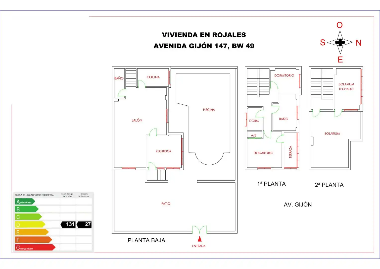 Casa o chalet en venta en Rojales con Aire acondicionado, Jardín privado y Terraza