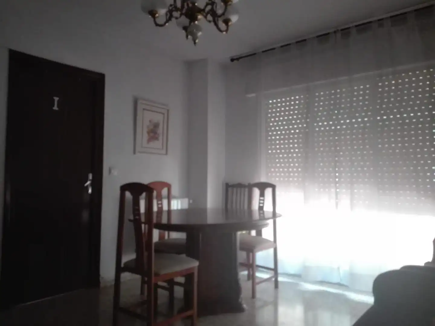 Dining room of Flat for rent in Granada  with Heating, Furnished and Balcony