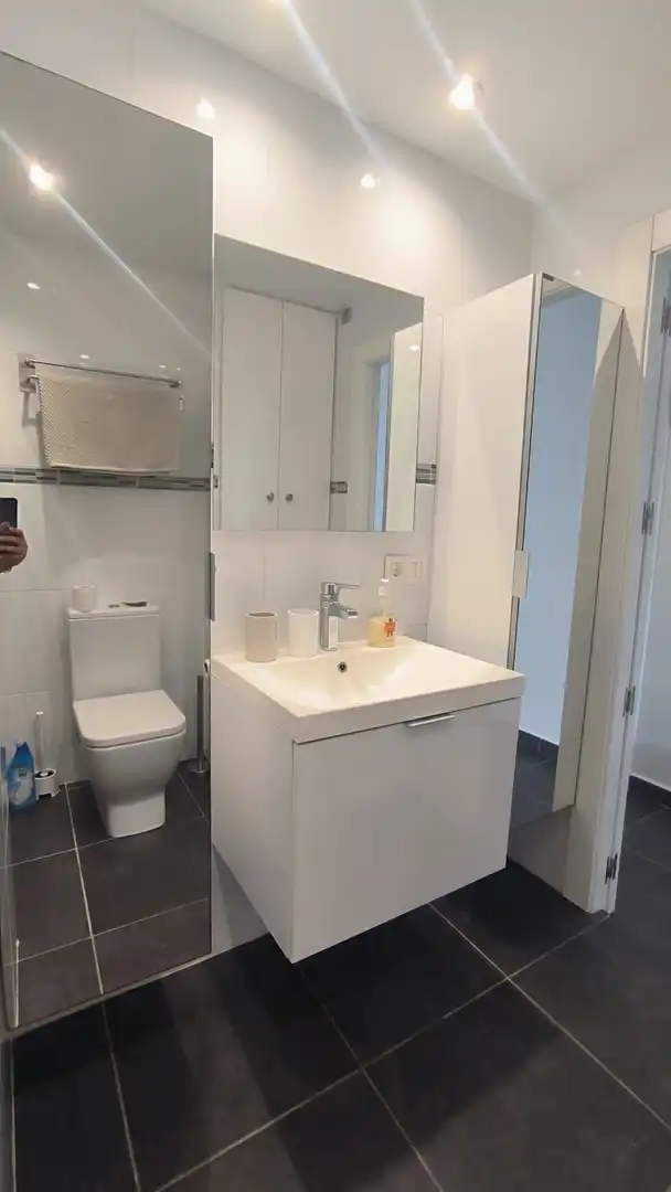 Badezimmer von Wohnungen zum Verkauf in Altea mit Klimaanlage, Heizung und Terrasse