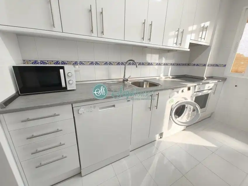 Küche von Wohnung zur Miete in Segovia mit Heizung, Parkett und Terrasse