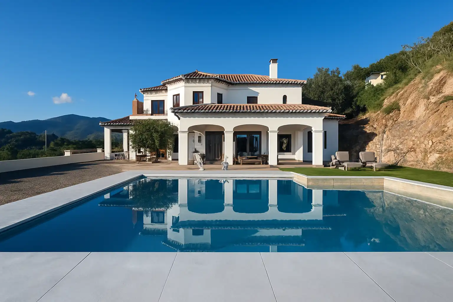 Piscina de Casa o chalet en venta en Istán con Aire acondicionado, Jardín privado y Piscina