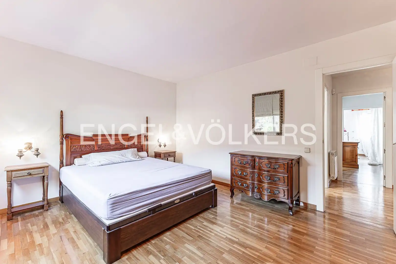 Bedroom of Detached homes for sale in Sant Cugat del Vallès  with Air Conditioner, Heating and Private garden