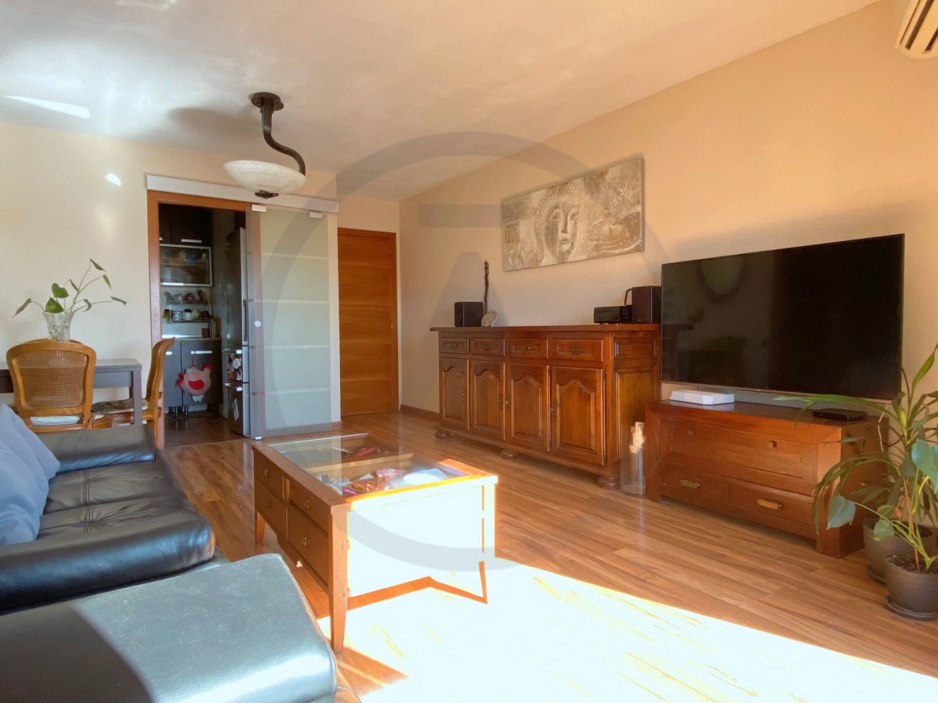 Sala d'estar de Pis en venda en Terrassa amb Aire condicionat, Calefacció i Parquet