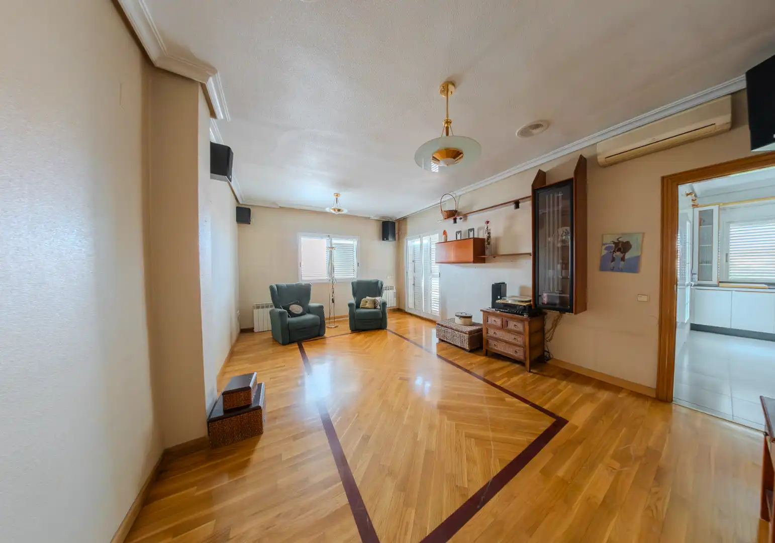 Living room of Houses for sale in Murcia  with Air Conditioner, Private garden and Terrace