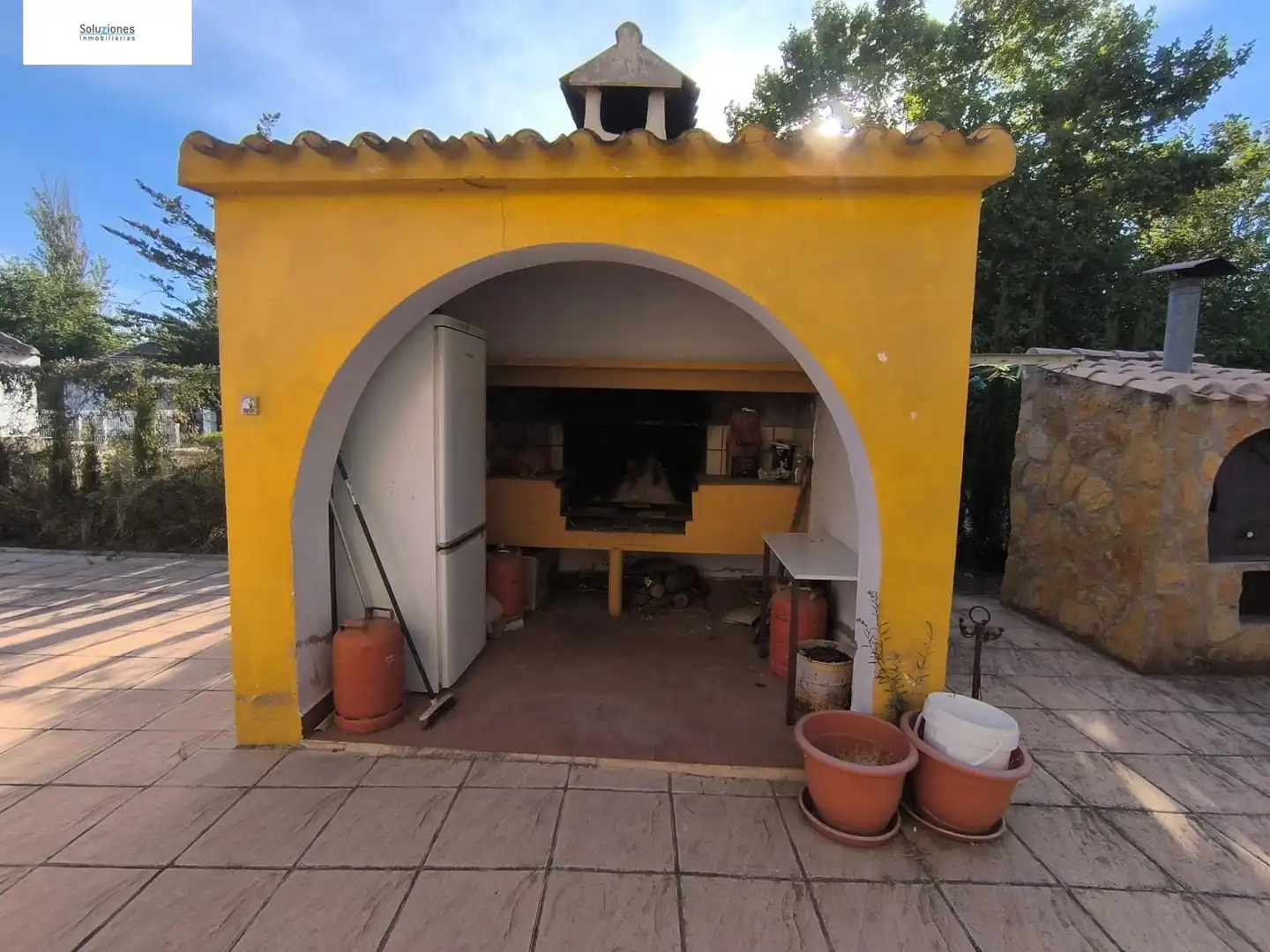 Cuina de Casa o xalet en venda en Albacete amb Aire condicionat, Calefacció i Jardí privat