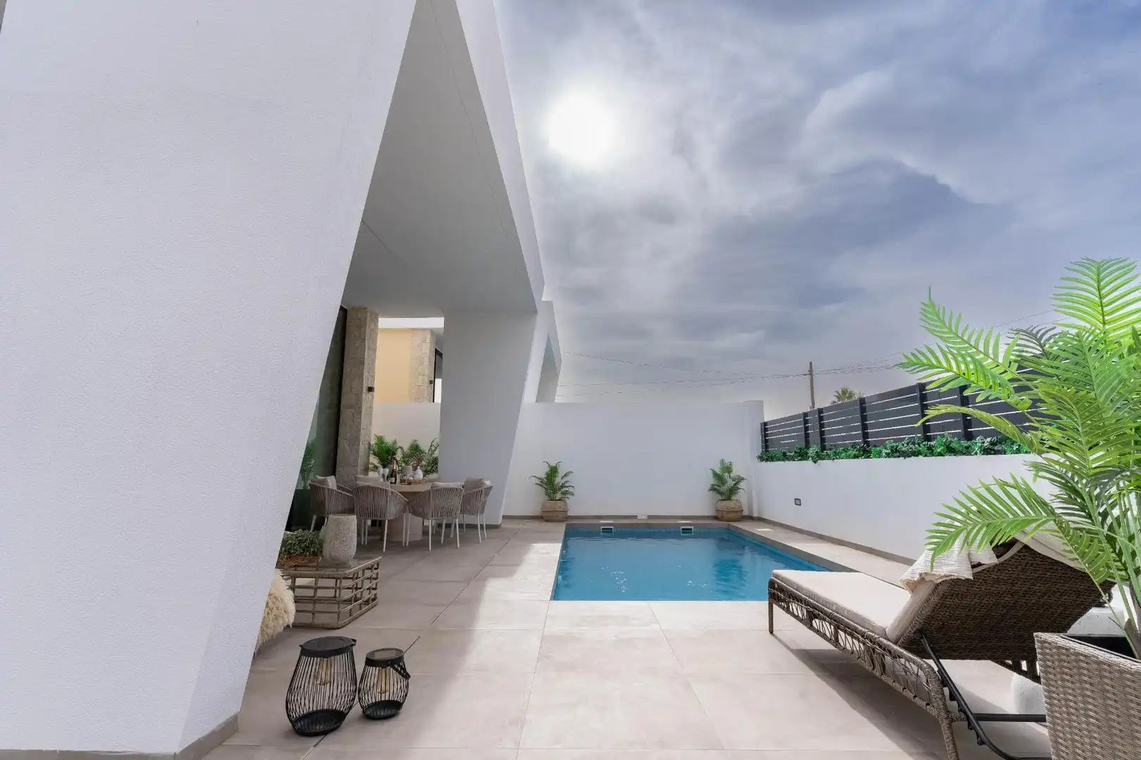 Terrassa de Casa o xalet en venda en Torrevieja amb Aire condicionat, Calefacció i Jardí privat