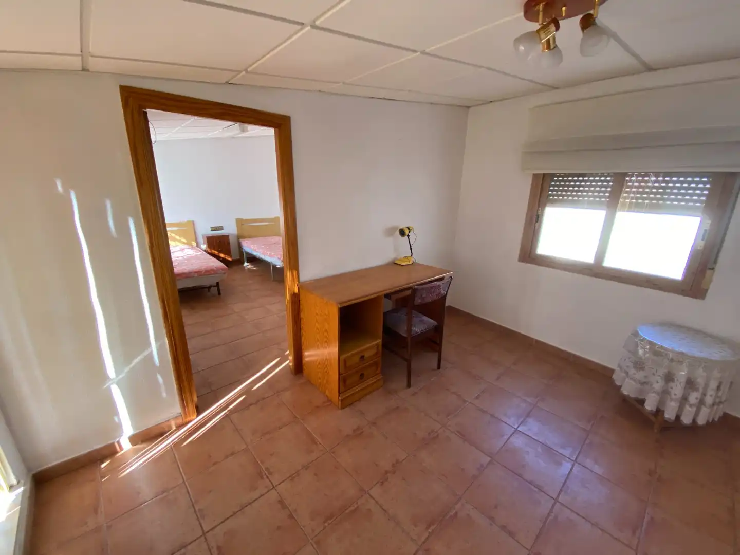 Schlafzimmer von Haus oder Chalet zum Verkauf in Sax mit Klimaanlage, Terrasse und Schwimmbad